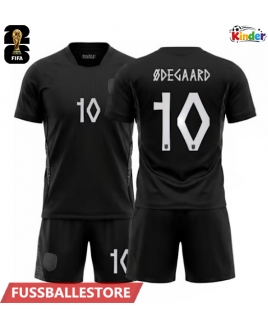 Günstige Norwegen Martin Odegaard #10 Auswärts Trikotsatzt Kinder WM 2026 Kurzarm (+ Kurze Hosen)